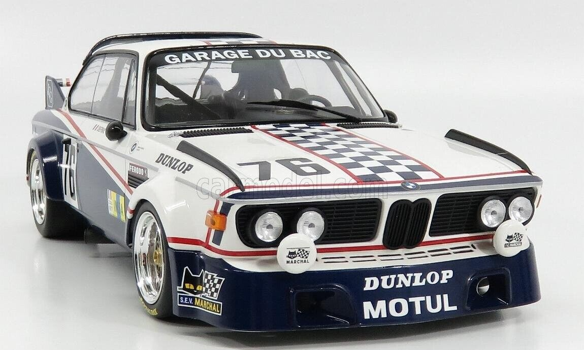 BMW 3.0 CSi 1/18 AUTOart 激レア 1/18 AUTOart BMW 3.0 CSi (Metallic Blue) Diecast Car Model