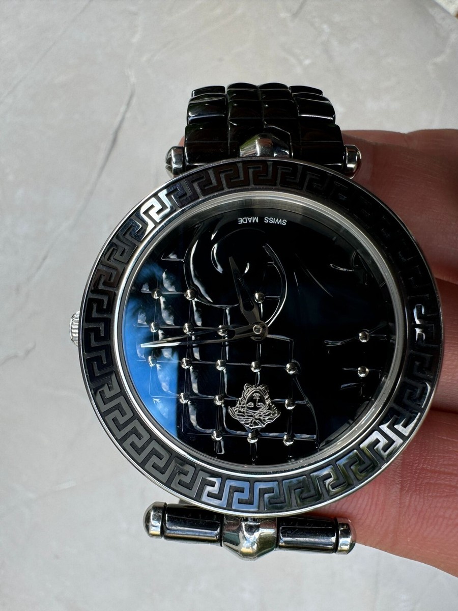 Versace limited edition ceramic sapphire crystal watch men | eBay