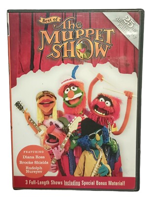Best Of The Muppet Show DVD 25th Anniversary Jim Henson Diana Ross ...