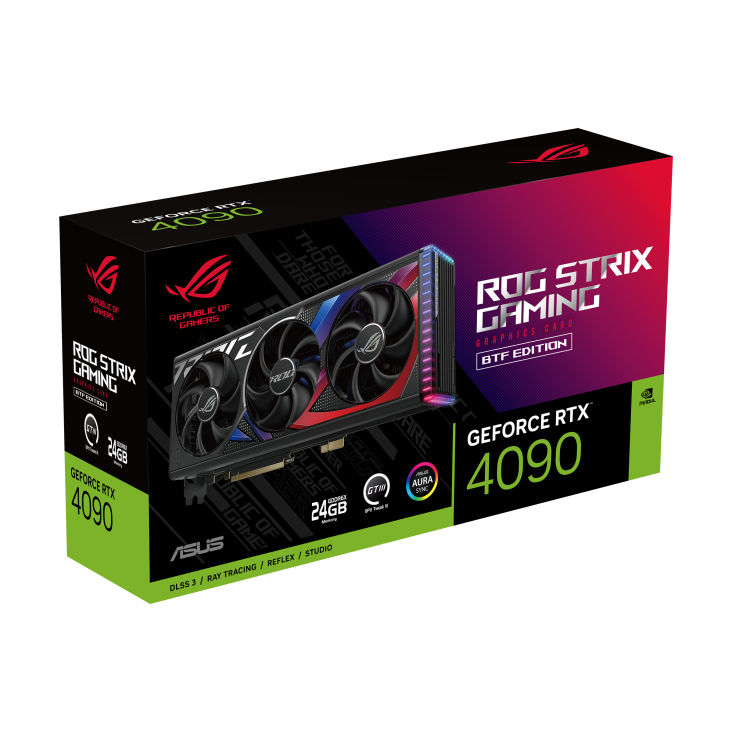 ASUS ROG Strix GeForce RTX™ 4090 BTF 24GB GDDR6X Graphics card GPU
