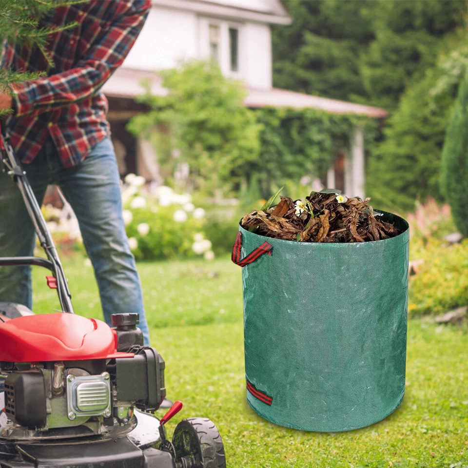 500L LITER GARTENSACK LAUBSACK RASENSACK GARTENABFALLSACK GARTENTASCHE L - Bild 4 von 4