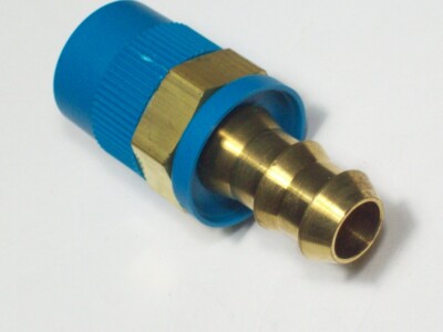 1- Swagelok Brass Push-on Hose Fitting, 1/2'' Hose x 1/2'' MNPT, B-PB8-PM8
