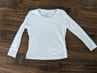 Size 4 5 Peek Pale Blue Silver Stars Top Girl Top Shirt Long Sleeve Tee — photo 1