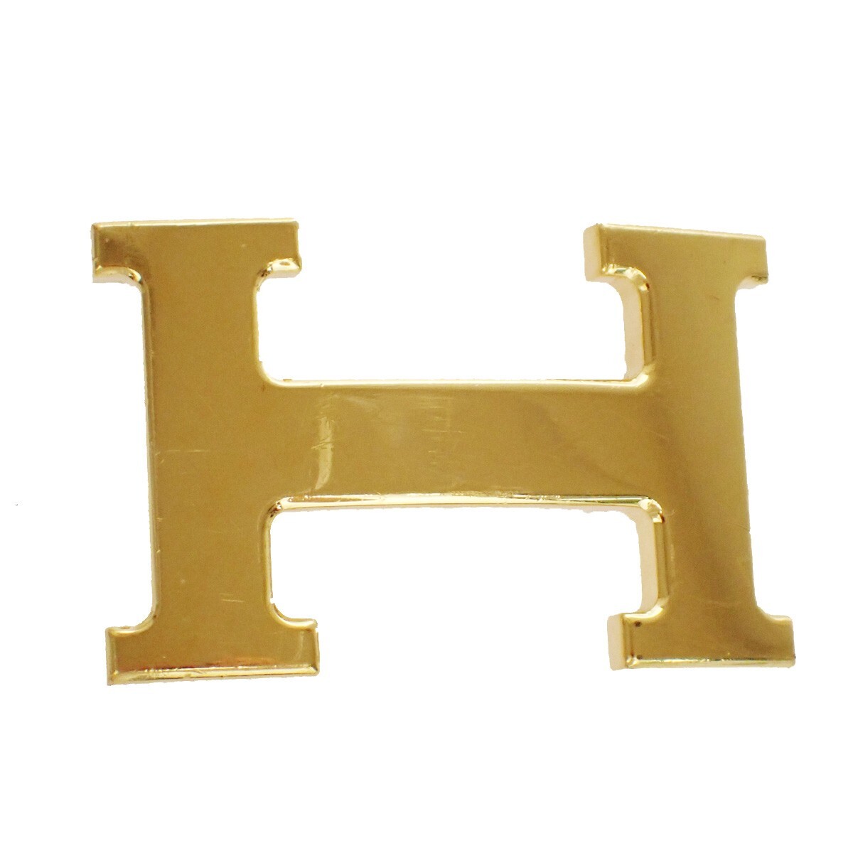 HERMES H Logo Constance Buckle GHW Gold-Plated Belt HERMES H Logo Constance Buckle GHW Gold-Plated Belt