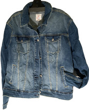 Nwt Lularoe Harvey Denim Jacket 3xl