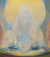 Agnes Pelton: The Fountains 22x30 Archival Quality Fine Art Print