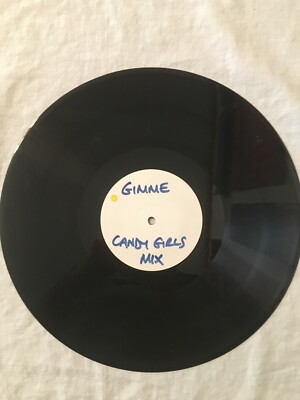 B Gimme! Candy Girls Mix A Man After white label DJ promo 1 sided test press '96