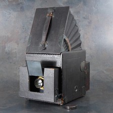 :[RARE] Auto Graflex 5x7 Accordion Hood Camera w/ B&amp;L 13" Lens (Has Issues)