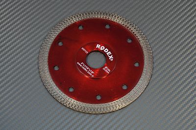 RODEX TURBO Diamantscheibe 125mm Fliesen, Keramik, Granit, Marmor Trennscheibe