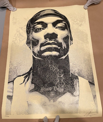 Shepard Fairey Obey Snoop Dog D-O Double G Art Print Signed