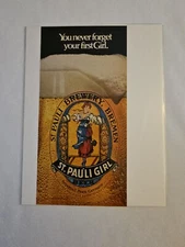 St. Pauli Girl Beer Proof Print Ad, 8x10, (MH925)