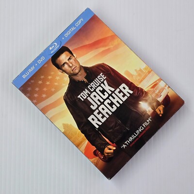 Jack Reacher (Blu-ray, DVD, 2012) Tom Cruise, Lee Child, Rosamund