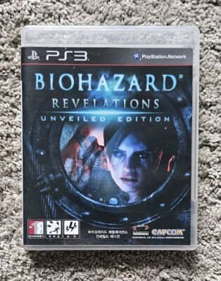 Biohazard Revelations Unveiled Edition (Playstation 3 PS3) Resident Evil Korean