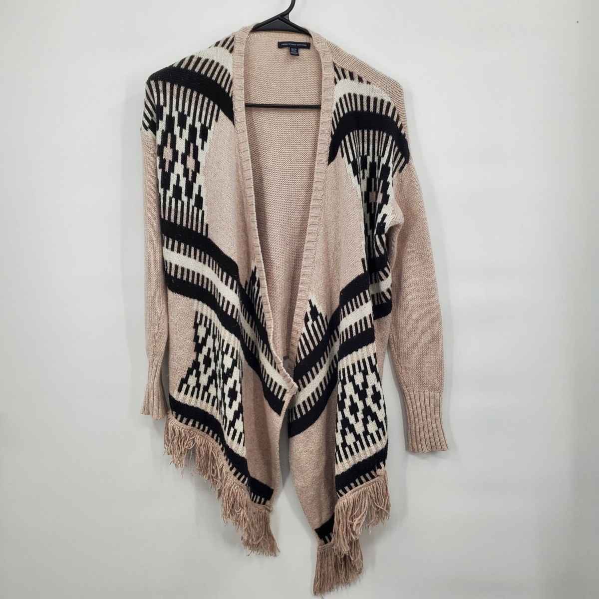 Tribal Pattern Long Tribal Cardigan American Eagle Western Tribal