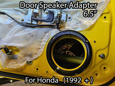 #ad 6.5quot; Door Speaker Mounting Adapters for Honda S2000 Prelude CRX ETC Set of $29.99