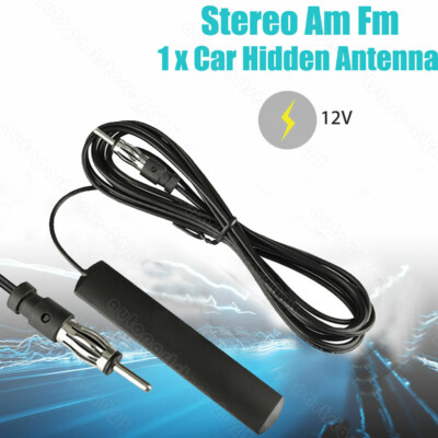 Hidden Antenna Radio Stereo AM FM Stealth for Vehicle Car Truck