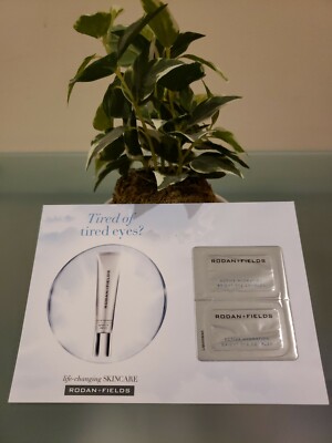 AUTHENTIC NEW RODAN+FIELDS ACTIVE HYDRATION BRIGHT EYE COMPLEX~SAMPLE CARD