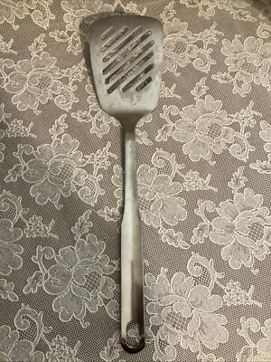 INOX Edelstahl Rostfrei 18/8 Stainless Steel Slotted Spatula Turner Flipper