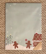 American Greeting Gingerbread House Cookies Computer Stationery Paper 25 Sheets
