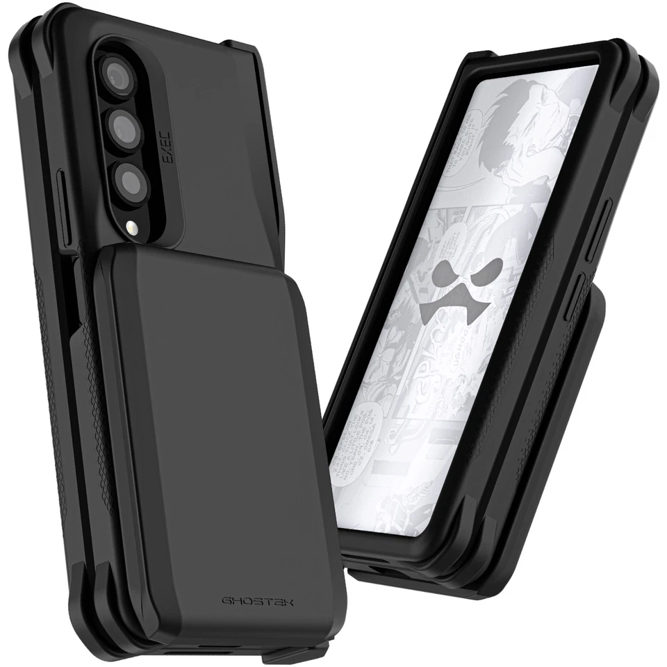 Ghostek EXEC Wallet Card Holder Phone Case Designed for Samsung Galaxy Z Fold 4 - Image 2 of 4