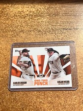 2023 Topps Baseball One-Two Punch # 12P-11 Carlos Rodon Logan Webb