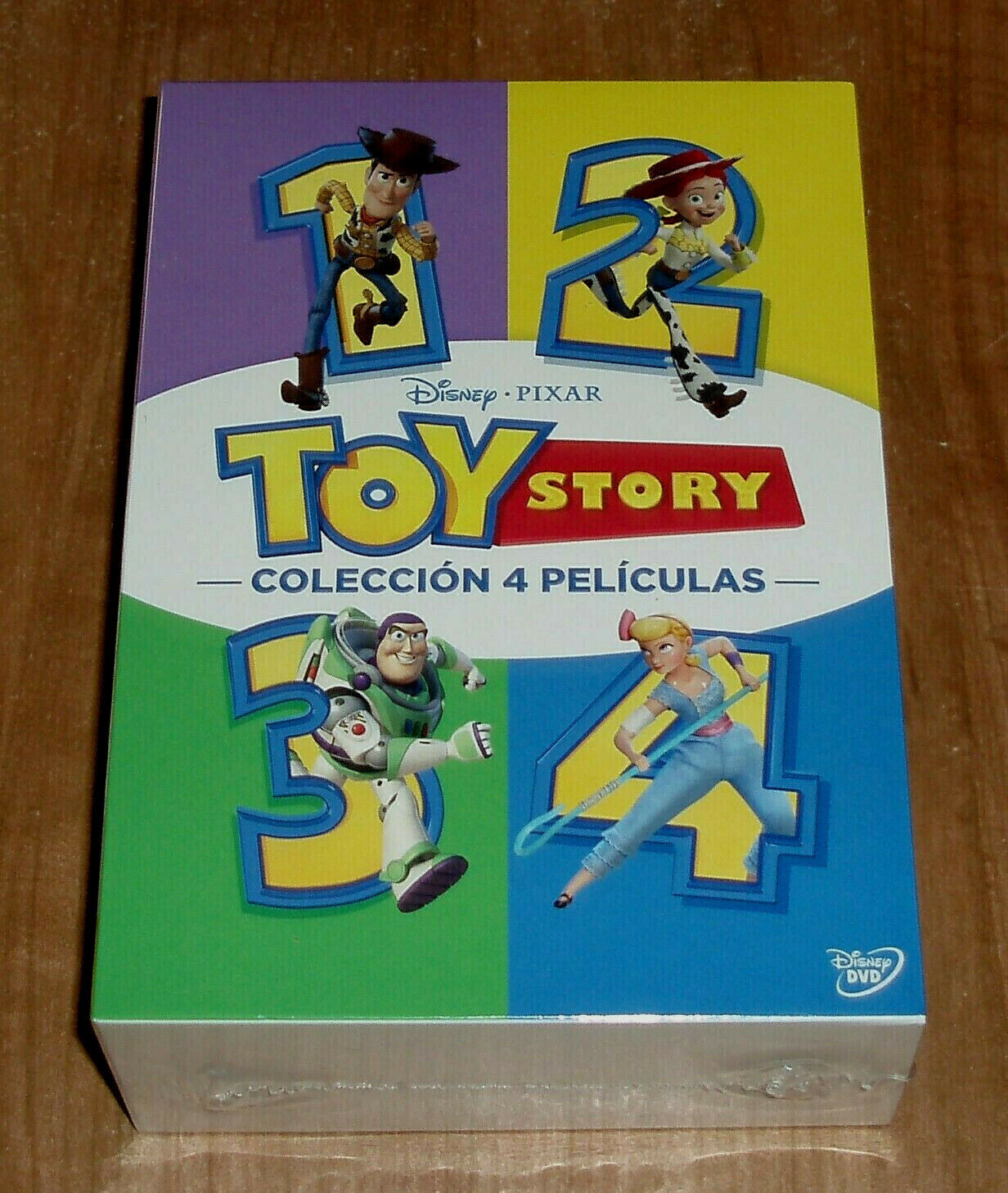 TOY STORY COLECCION 4 PELICULAS 4 DVD NUEVO PRECINTADO DISNEY (SIN ABRIR)...