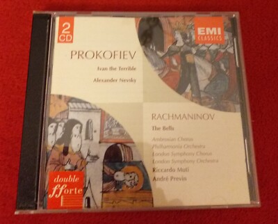 AM348, Prokofiev, Sergey  -  Ivan the Terrible/Alexander Nevsky  CD