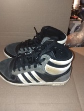 Adidas Top Ten Shoes Size 5Y Sneakers Black White Classic