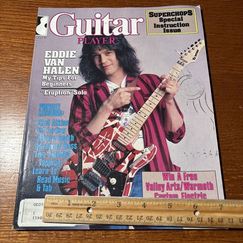 VTG 1984 Guitar Player Magazine Special Instruction Issue Eddie Van Halen Tips