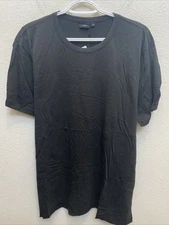 NEW Onia Black T-Shirt Men's Large Short Sleeve Johnny Tee Raffles Hotel NWT $50