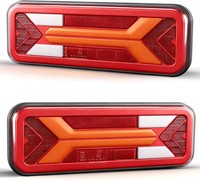 2 StüCk Led AnhäNger RüCkleuchten Satz 12V 24V Wass