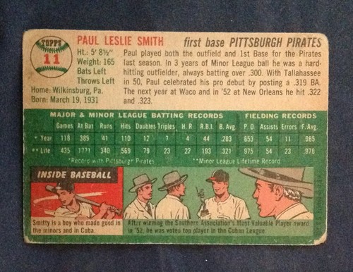 1954 Topps Pick a Card Complete your Set FILLER TO VERY GOOD LOWER GRADE #6-100 - Picture 14 of 89