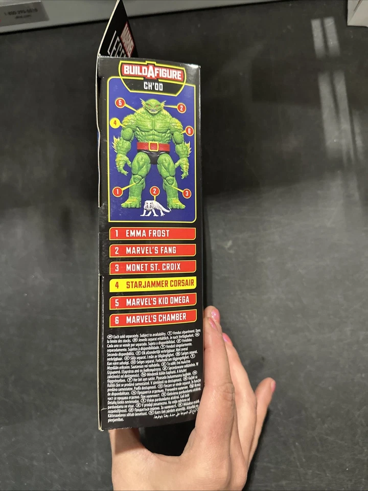 Marvel Legends Series X-Men Starjammer Corsair BAF Ch'od Hasbro Action Figure - Image 4 of 4