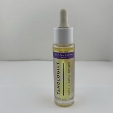 Tanologist Face and Body Self Tan Drops, DARK, 1.01 FL OZ - Free Shipping