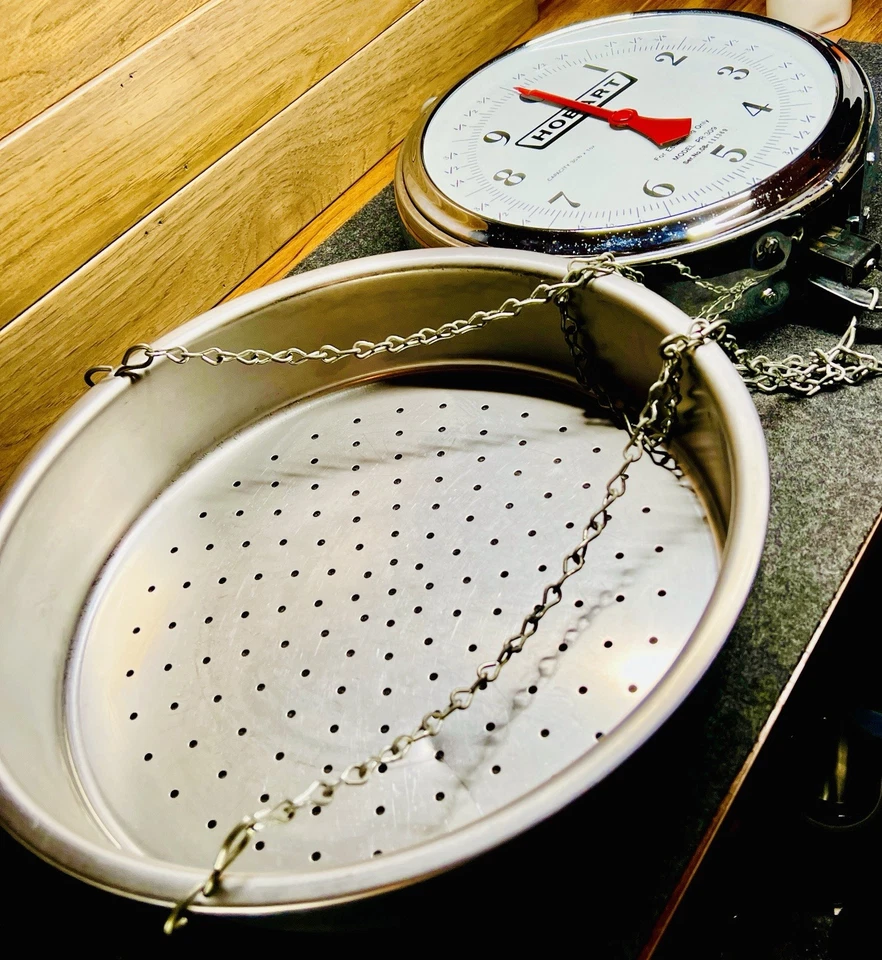 De colección Hobart Colgante Producto Doble Cara Escala Modelo PR 309 Con Cesta Foto 4 de 4