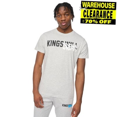 Kings Will Dream Etikettiert Herren Freizeit Baumwolle Designer Grafik T-Shirt