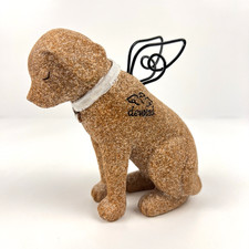 iHeartDogs Devoted Dog Angel Figurine 4.5 Pet Memorial Statue