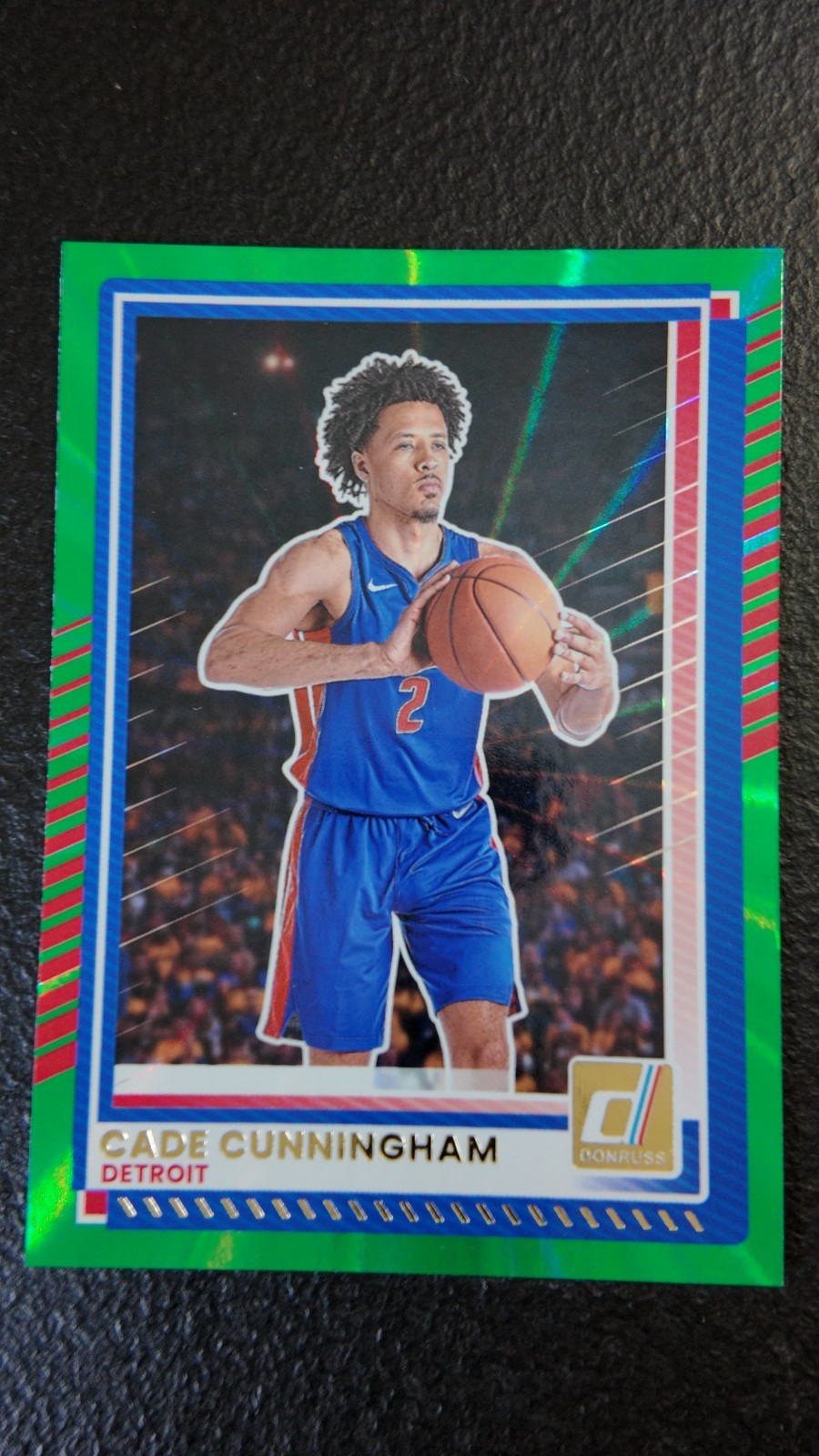 2025-26 Panini Donruss - Cade Cunningham #108 Holo Green Laser