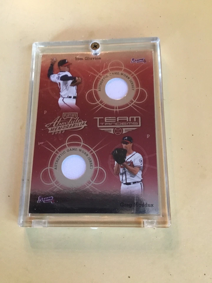 2002 Playoff Absolute Memorabilia LOT Of (2) Cards Team Tandem And Quad Mem. - Image 3 of 4