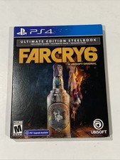 Far Cry 6 Ultimate Edition Steelbook (PS4) solo custodia - senza gioco - spedizione gratuita