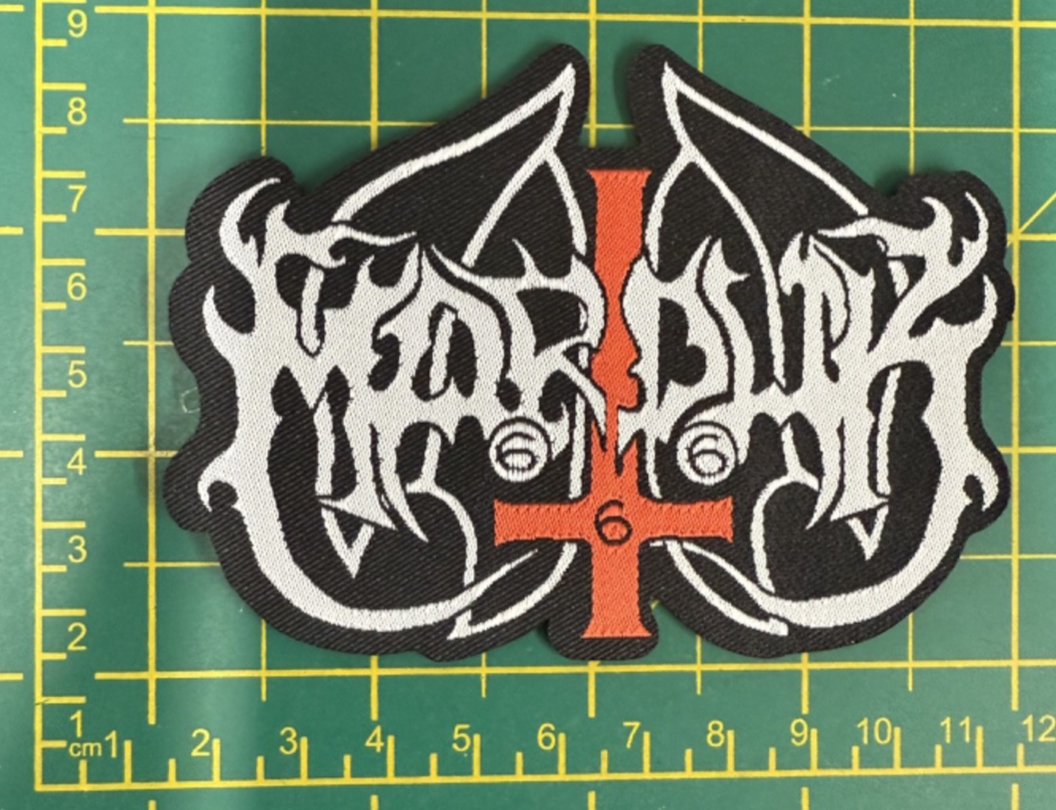Marduk Cut Out Logo Printed Sew On Patch Officially Licensed Item
