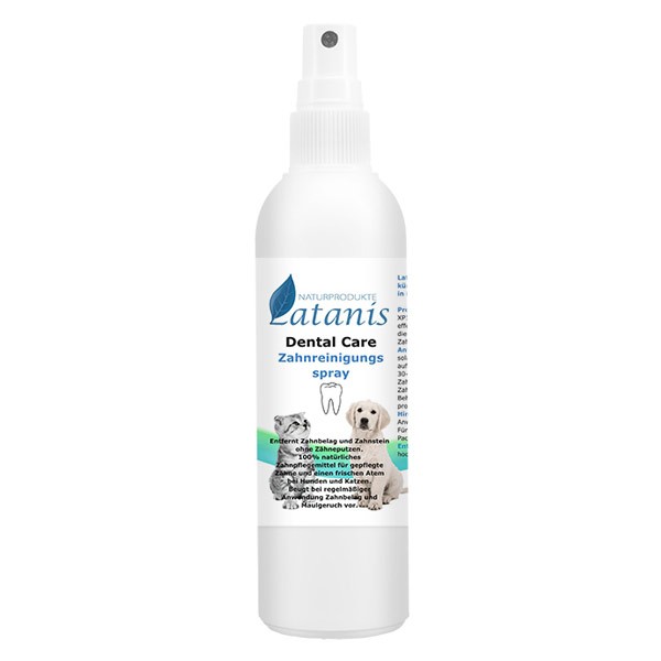 Latanis Zahnreinigungsspray 130 Ml | Hunde | Katzen | Zahnbelag-image