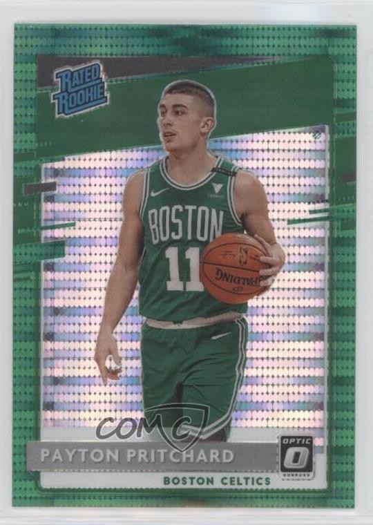 2020 Donruss Optic Fanatics Box Set Green Pulsar Prizm Payton Pritchard #176 ji1