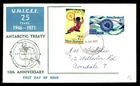Mayfairstamps New Zealand FDC 1971 dual 10th anniversary of the Antarctic treaty