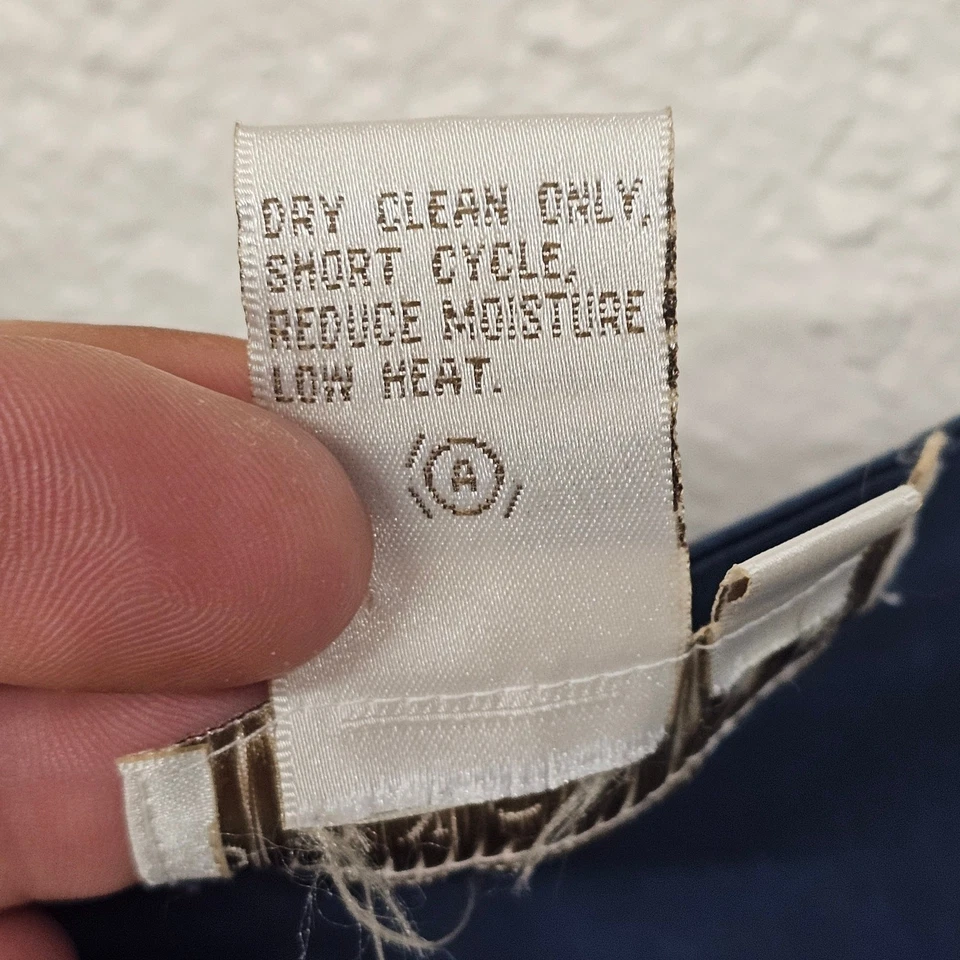 Camisola Doncaster para mujer talla 4 100 % seda babydoll azul verdoso dobladillo transparente cremallera lateral Foto 4 de 4