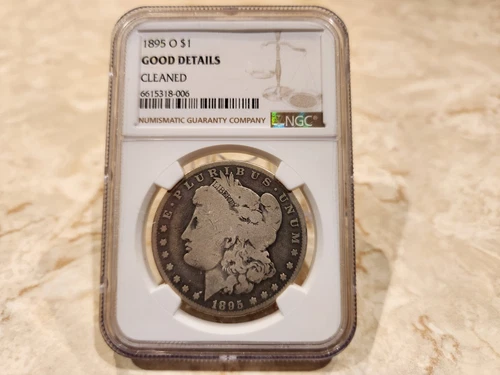 1895 O Morgan Silver Dollar NGC Good Details (((KEY DATE COIN))) 🔥🔥🔥🔥