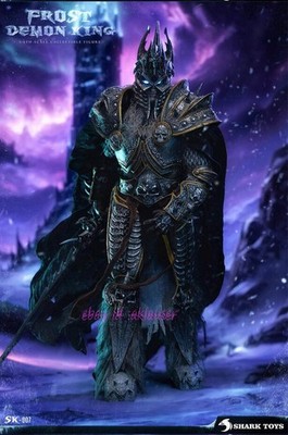 Shark Toys 1/6 Sk-007 Warcraft   Arthas Menethil Action Figure In Stock