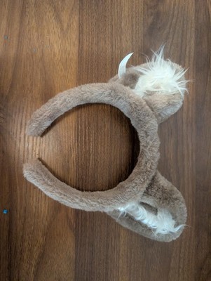 Great Wolf Lodge Faux Fur Animal Ears Headband grey/White Kids Unisex One Size 