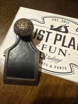 Cap and Screw for Early Model Stanley No 113 Circular Plane