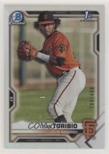 2021 Bowman Chrome Prospects Refractor 209/499 Luis Toribio #BCP-228 0b5